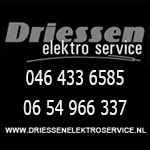 Reclamebanner Driessen Elektro Service