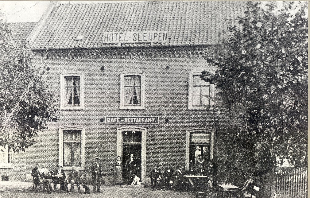 Beek Hotel Sleijpen station later Hanssen