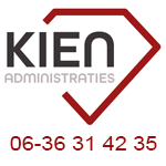 Reclamebanner Kien administraties