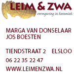 Reclamebanner Leim en Zwa