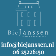 Reclamebanner B&B Bie Janssen