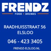Reclamebanner Frendz food & drinks