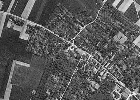 De Gellik, de Daalstraat en de Catsopperveestraat in 1950
