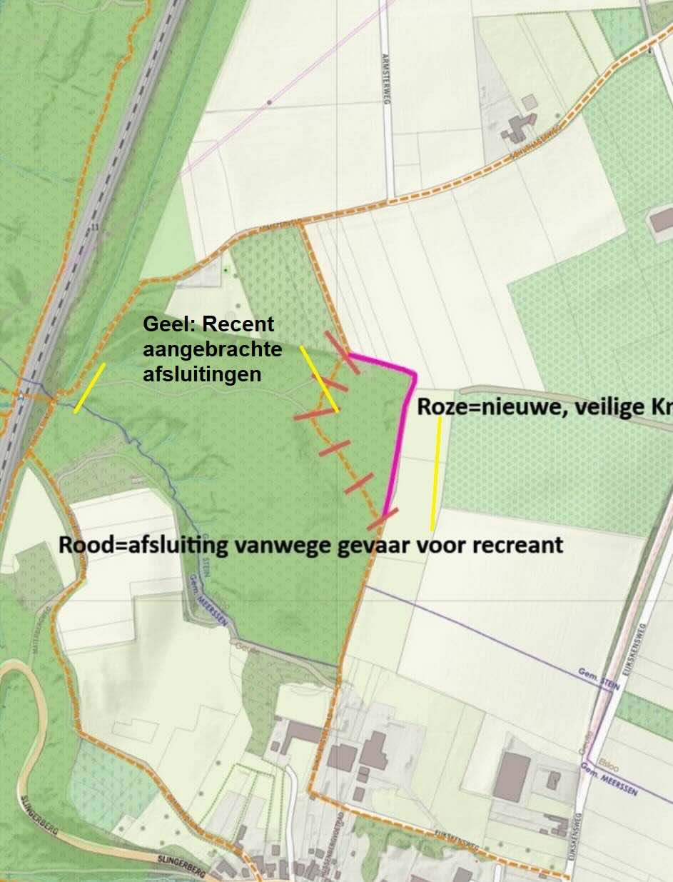 Elsloo afsluiting wandelpaden 04 2026 02