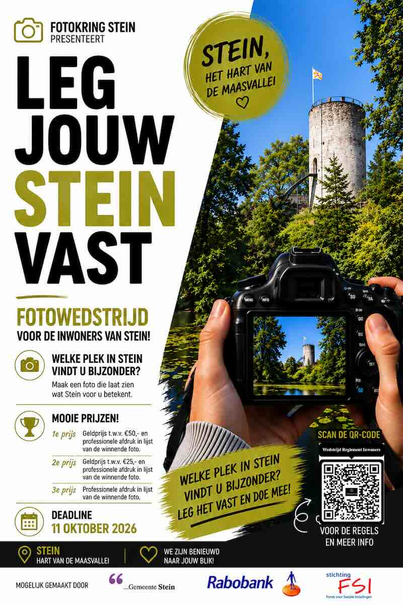 FotoKringStein wedstrijdposter 11.10.2026