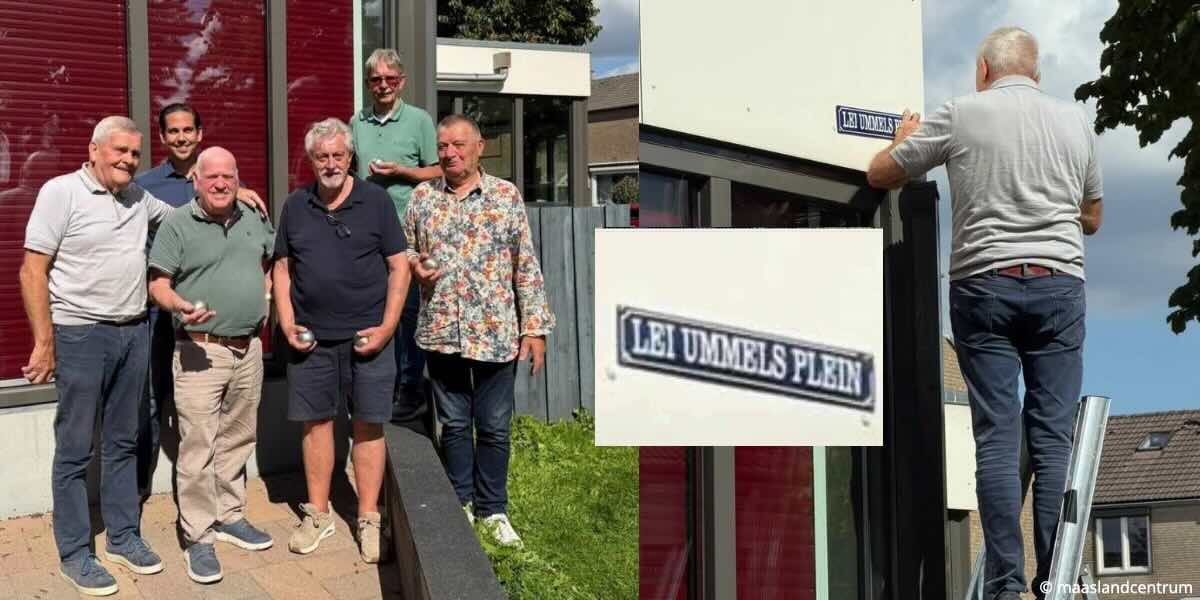 Lei Ummels Plein: een mooie en blijvende herinnering