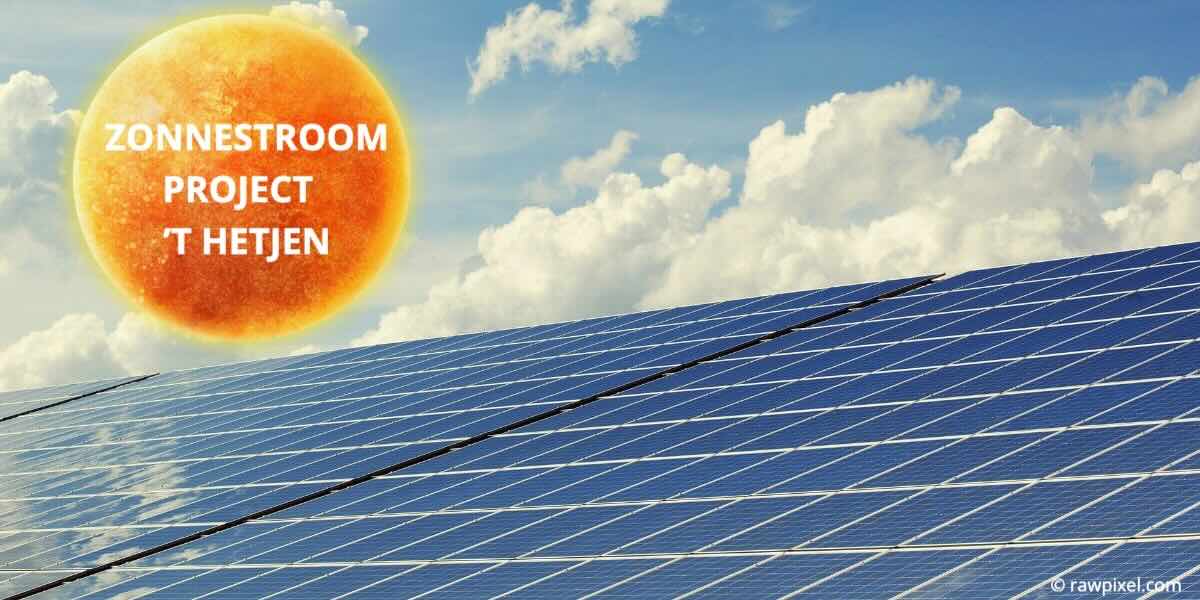 Zonnestroomproject  ’t Hetjen