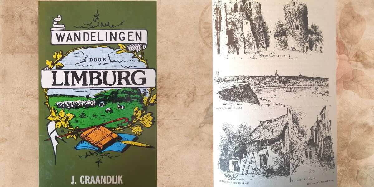 Boekomslag Wandelingen door Limburg 1882