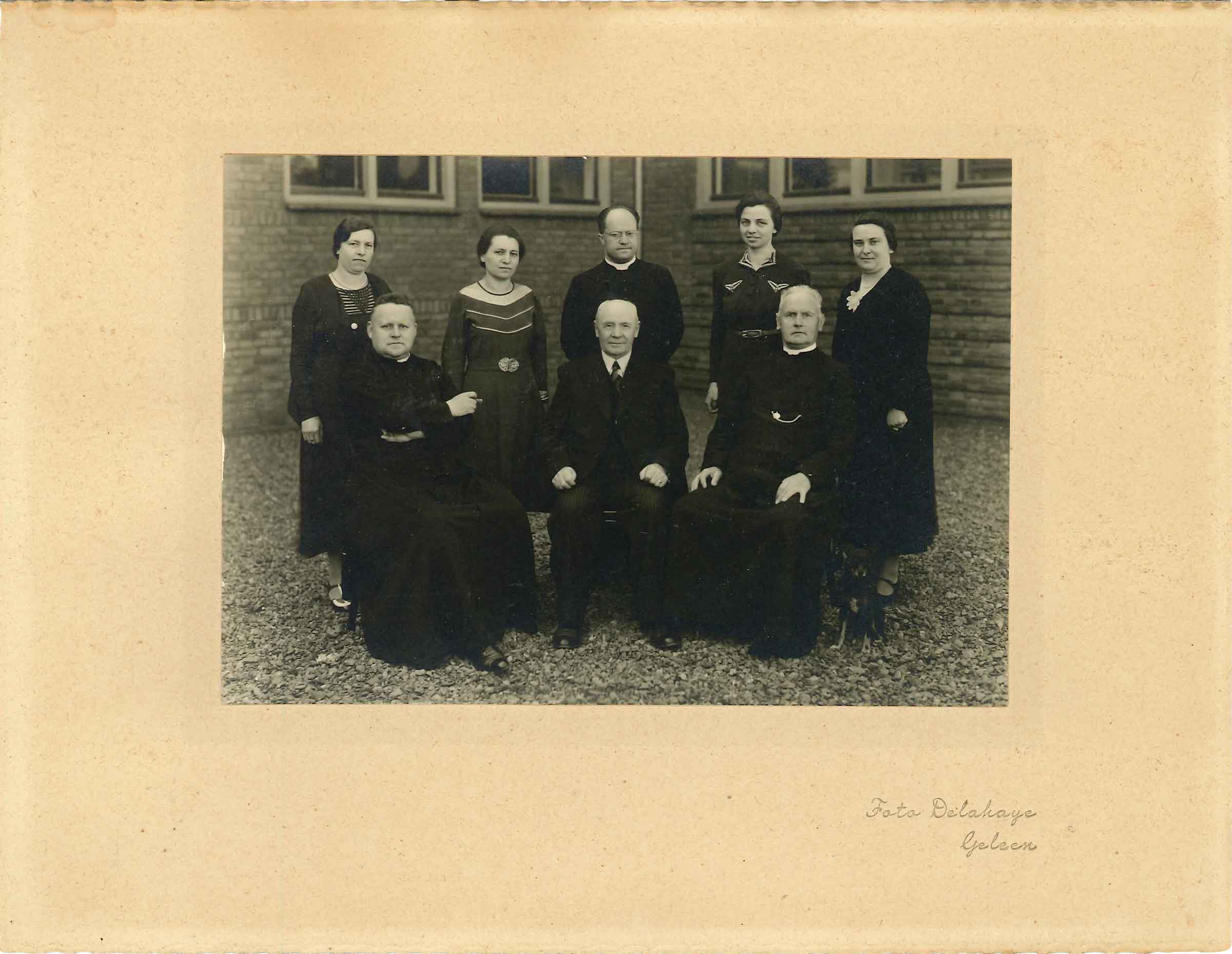 1936 Pastoor Houben onderwijzend personeel