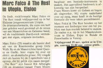 Utopia Elsloo MarcFalco 1982