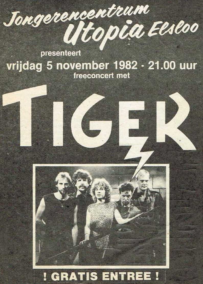 Utopia Elsloo Tiger 1982