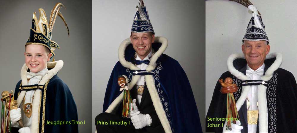 Prins Timothy I en jeugdprins Milan I regeren euver Sajelriek in 2017